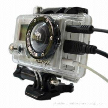 Hot sale high quality skeleton protective housing without lens for gopro hero 1 2